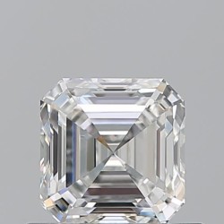 Diament asscher, 0.7ct, VVS1, H, GIA 6541350639