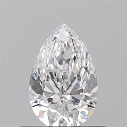 Diament szlif gruszkowy, 0.5ct, VVS1, D, GIA 2544350077