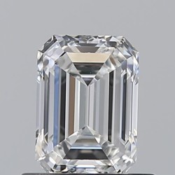 Diament szlif szmaragdowy, 0.7ct, VS1, E, GIA 6542350009