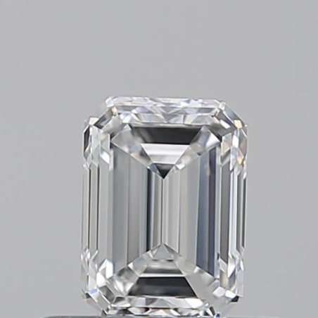 Diament szlif szmaragdowy, 0.5ct, VVS1, D, GIA 2544375263