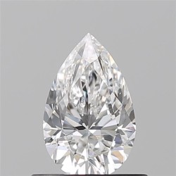 Diament szlif gruszkowy, 0.57ct, VVS2, E, GIA 6545370855