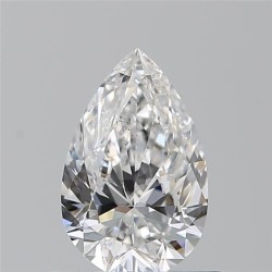 Diament szlif gruszkowy, 0.73ct, SI1, E, GIA 2547377710