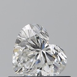 Diament serce, 0.51ct, VS1, H, GIA 6545381852
