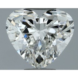 Diament serce, 0.61ct, VVS2, I, GIA 1548051717