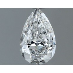 Diament szlif gruszkowy, 0.5ct, VVS2, E, GIA 7541352740