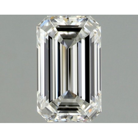 Diament szlif szmaragdowy, 0.6ct, VVS1, G, GIA 2235780069