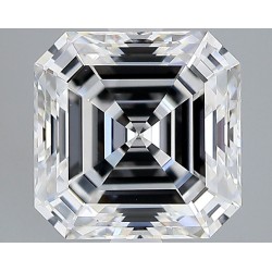 Diament laboratoryjny asscher, 2.3ct, VVS2, E, IGI LG737507704