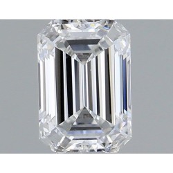 Diament szlif szmaragdowy, 0.46ct, VS1, E, GIA 2544295151