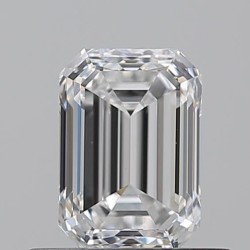 Diament szlif szmaragdowy, 0.71ct, VVS2, E, GIA 6541215013