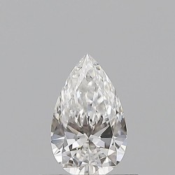 Diament szlif gruszkowy, 0.5ct, VVS2, E, GIA 1549214771