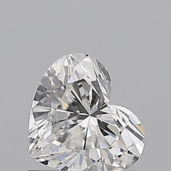Diament serce, 0.52ct, VS2, E, GIA 2544323331