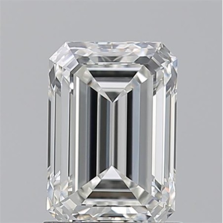 Diament szlif szmaragdowy, 1.5ct, VVS2, H, GIA 3545290646