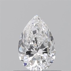 Diament szlif gruszkowy, 0.5ct, VVS2, E, GIA 3545351134