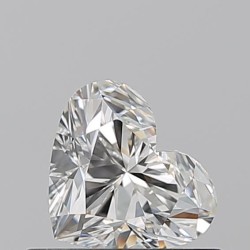Diament serce, 0.52ct, VVS1, H, GIA 6541350482