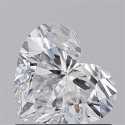 Diament serce, 0.96ct, VVS1, D, GIA 6542333373