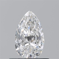 Diament szlif gruszkowy, 0.5ct, VVS2, E, GIA 2537961256