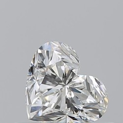Diament serce, 0.5ct, VVS2, H, GIA 1539964075