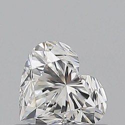 Diament serce, 0.5ct, VVS1, F, GIA 7531984663