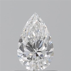 Diament szlif gruszkowy, 0.62ct, VS2, E, GIA 7533980957