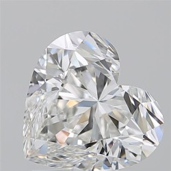Diament serce, 1.7ct, VVS2, H, GIA 3545352148
