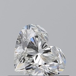 Diament serce, 0.5ct, VVS1, G, GIA 2544087193