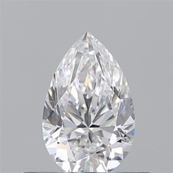 Diament szlif gruszkowy, 0.5ct, VVS2, E, GIA 1543369441