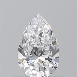 Diament szlif gruszkowy, 0.5ct, VS1, E, GIA 1232793420