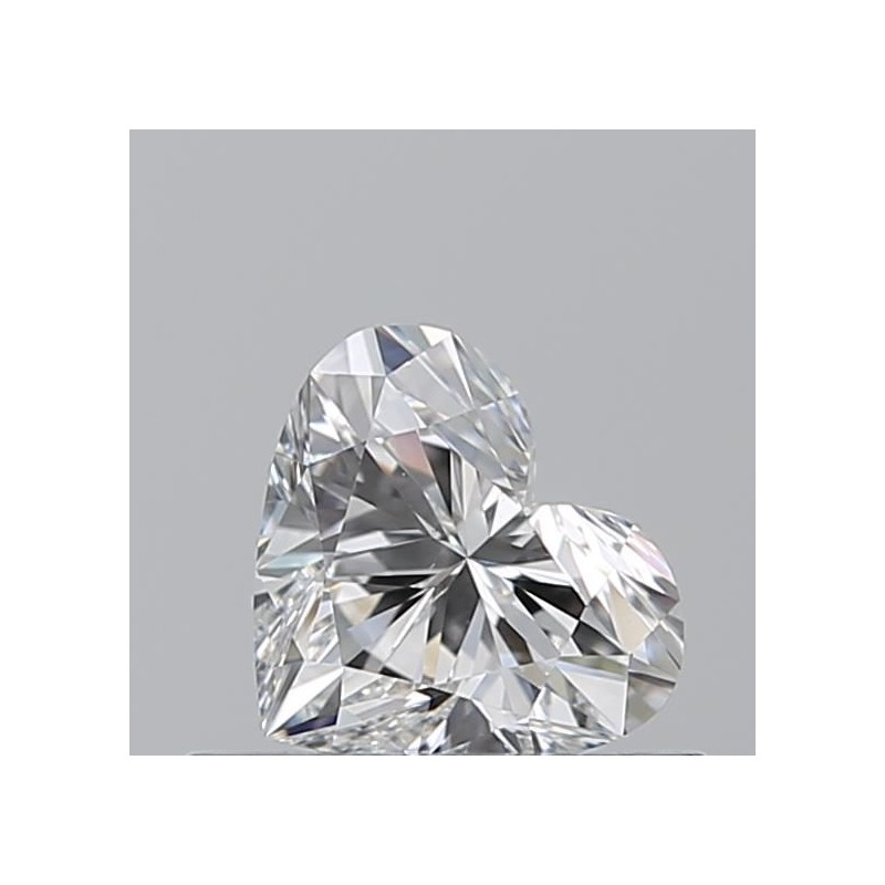 Diament serce, 0.5ct, VS2, F, GIA 5543087598