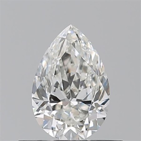 Diament szlif gruszkowy, 0.5ct, VVS1, H, GIA 6542085380