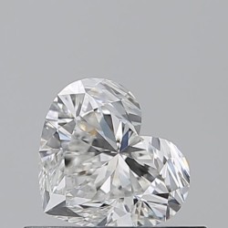 Diament serce, 0.5ct, VVS2, F, GIA 5231793400