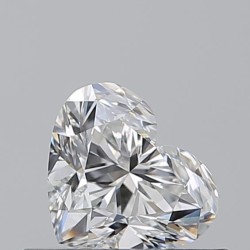 Diament serce, 0.51ct, VVS2, F, GIA 5231793446