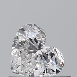Diament serce, 0.5ct, VVS2, E, GIA 1549086512