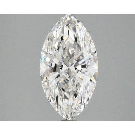 Diament laboratoryjny markiza, 2.57ct, VVS2, F, IGI LG753507579