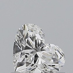 Diament serce, 0.5ct, VS1, F, GIA 2547085440