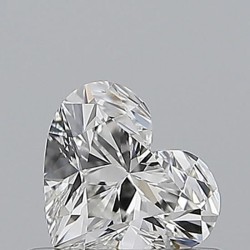 Diament serce, 0.5ct, VVS2, F, GIA 5543091574