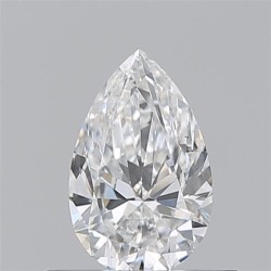 Diament szlif gruszkowy, 0.52ct, VS2, E, GIA 1232799496