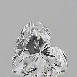 Diament serce, 0.58ct, VS1, E, GIA 7548321950