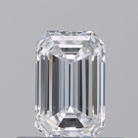 Diament szlif szmaragdowy, 0.5ct, VVS1, D, GIA 1549351680