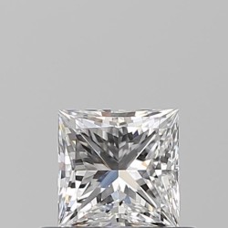 Diament szlif princess, 0.54ct, VVS2, E, GIA 6515891676