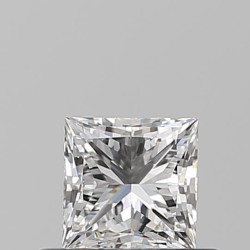 Diament szlif princess, 0.51ct, VVS2, E, GIA 6511991108