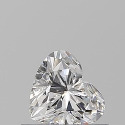 Diament serce, 0.5ct, VS2, E, GIA 6512986453