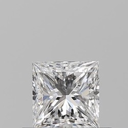 Diament szlif princess, 0.5ct, VS1, D, GIA 5513992359
