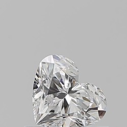 Diament serce, 0.5ct, VS1, E, GIA 6521109067