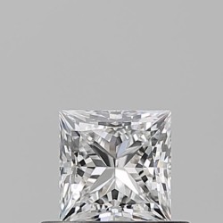 Diament szlif princess, 0.51ct, VVS2, E, GIA 2526108085