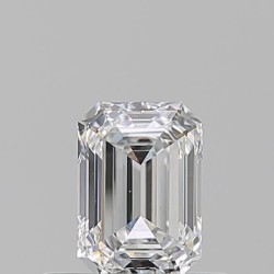 Diament szlif szmaragdowy, 0.52ct, VS1, E, GIA 3525008530
