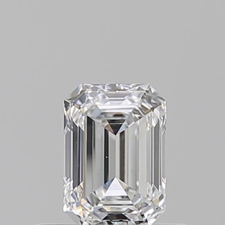 Diament szlif szmaragdowy, 0.52ct, VS1, E, GIA 3525008530