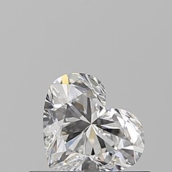 Diament serce, 0.5ct, VS1, F, GIA 7522307818