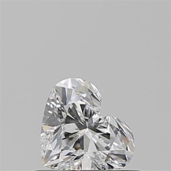 Diament serce, 0.5ct, VS2, E, GIA 6521381855