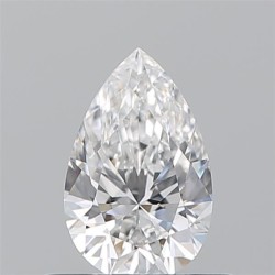 Diament szlif gruszkowy, 0.5ct, VS1, E, GIA 7532175984
