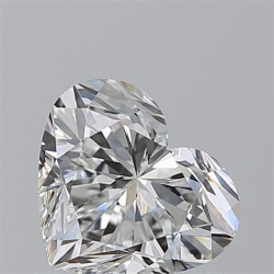 Diament serce, 1.03ct, VVS2, G, GIA 1236709825
